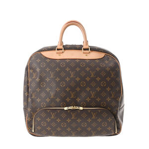 Louis Vuitton Monogram Evasion Brown Canvas Boston Bag